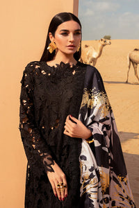 WIL TP 0056 Fully Embroidered 3 piece WITH Printed Siffon Dupatta: