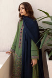 WIL Jazmin 0072 Fully Emb 3 piece With Pashmina wool shawl