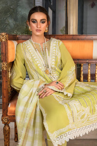 WIL TP 0045 Fully Embroidered 3 piece With Slub Net Dupatta