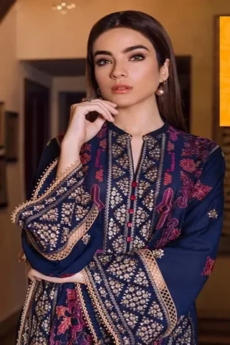 Wil 2P BAREEZE 0033 Dhanak Full Embroidered Suit