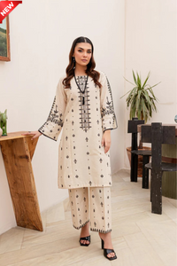 Wil 2P 0023 Dhanak Full Embroidered Suit