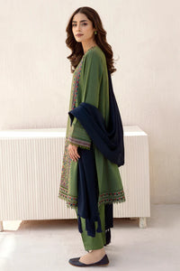 WIL Jazmin 0072 Fully Emb 3 piece With Pashmina wool shawl