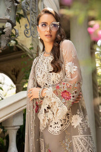 WIL TP 0040 Fully Embroidered 3 piece With Organza Embroidered Dupatta