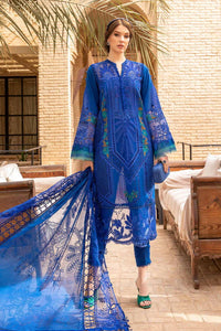 WIL TP 0038 Fully Embroidered 3 piece With Embroidered Organza Dupatta