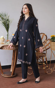 WIL Aisling 0063 Fully Emb 3 piece With Dhanak Embroidered Shawl