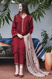 WIL Aisling 0064 Fully Emb 3 piece With Dhanak Embroidered Shawl