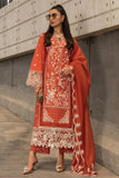 WIL Rang Rasiya 0042 Fully Emb 3 piece With Dhanak Embroidered Shawl