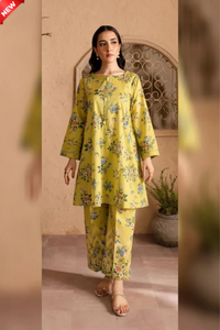 Wil 2p 0045 Wilco Silk Digital print 2 piece suit