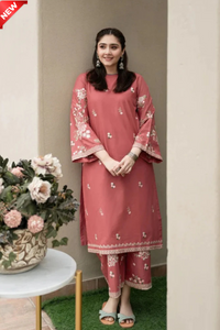 Wil 2P 0025 Dhanak Full Embroidered Suit